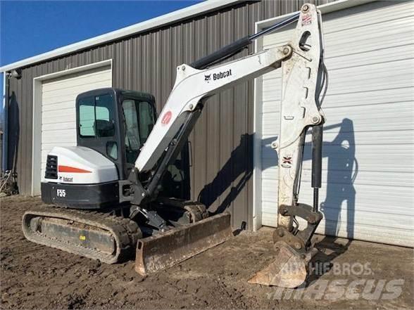 Bobcat E55 Bagri goseničarji