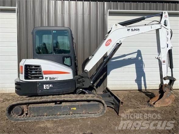 Bobcat E55 Bagri goseničarji