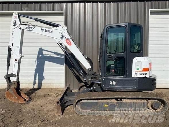 Bobcat E55 Bagri goseničarji
