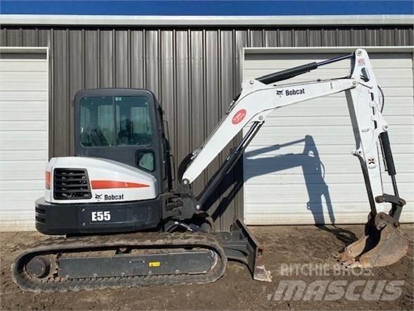 Bobcat E55 Bagri goseničarji