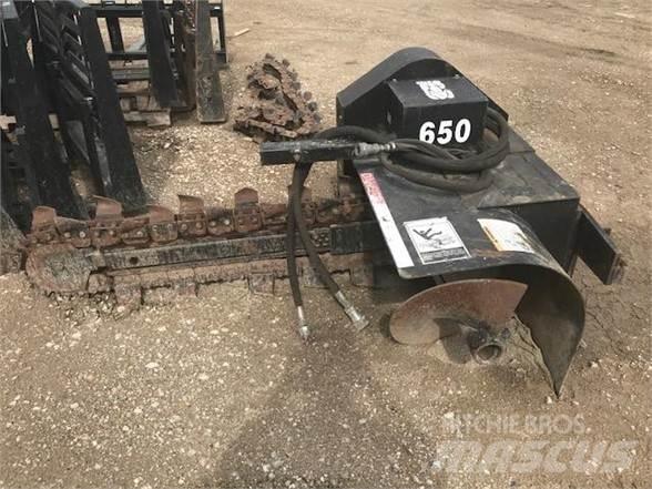 Bradco 650C Freze za kopanje jarkov Trenčerji