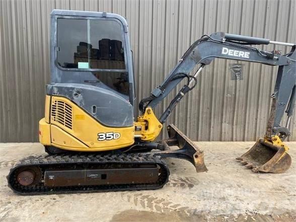 John Deere 35D Mini bagri <7t