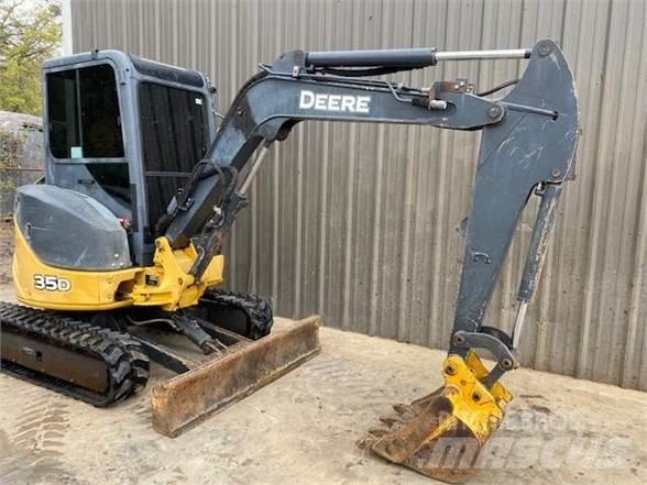 John Deere 35D Mini bagri <7t