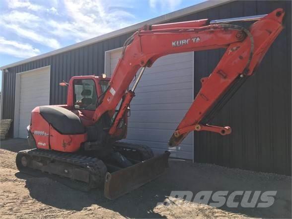 Kubota KX080-4 Bagri goseničarji