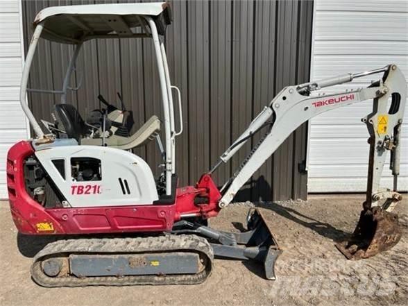 Takeuchi TB216 Mini bagri <7t
