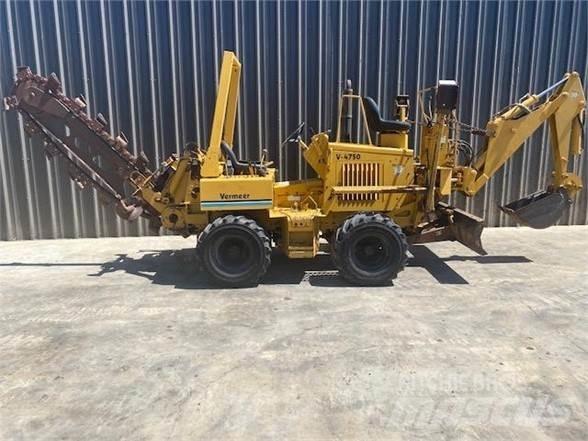 Vermeer V4750 Freze za kopanje jarkov Trenčerji