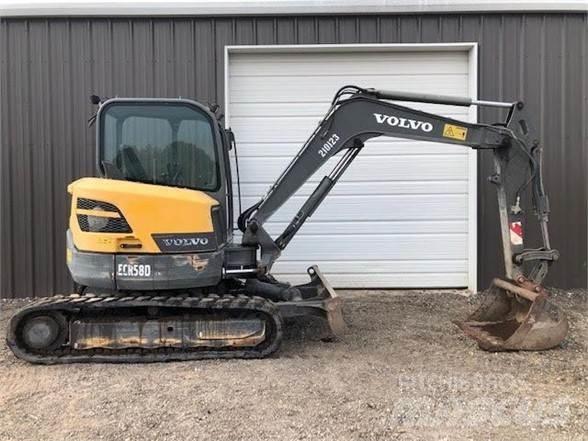 Volvo ECR58D Bagri goseničarji
