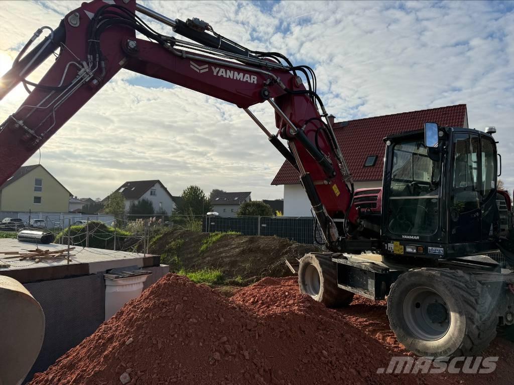 Yanmar B 110 W Bagri na kolesih