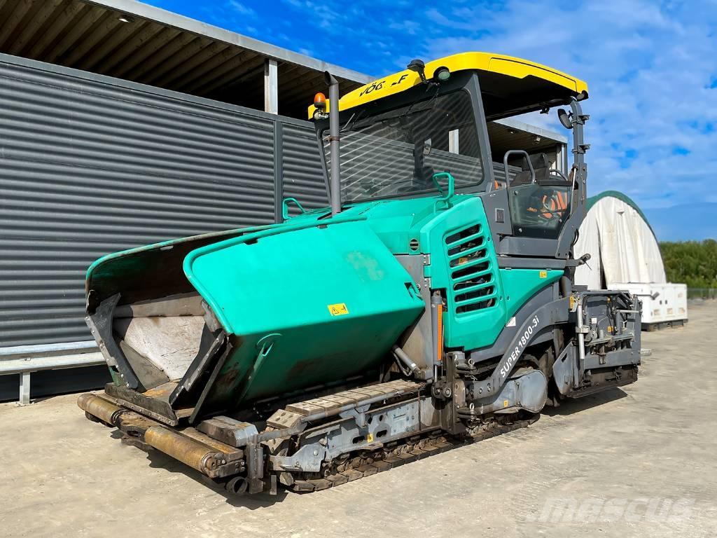 Vögele SUPER 1800-3I Asfaltni finišerji