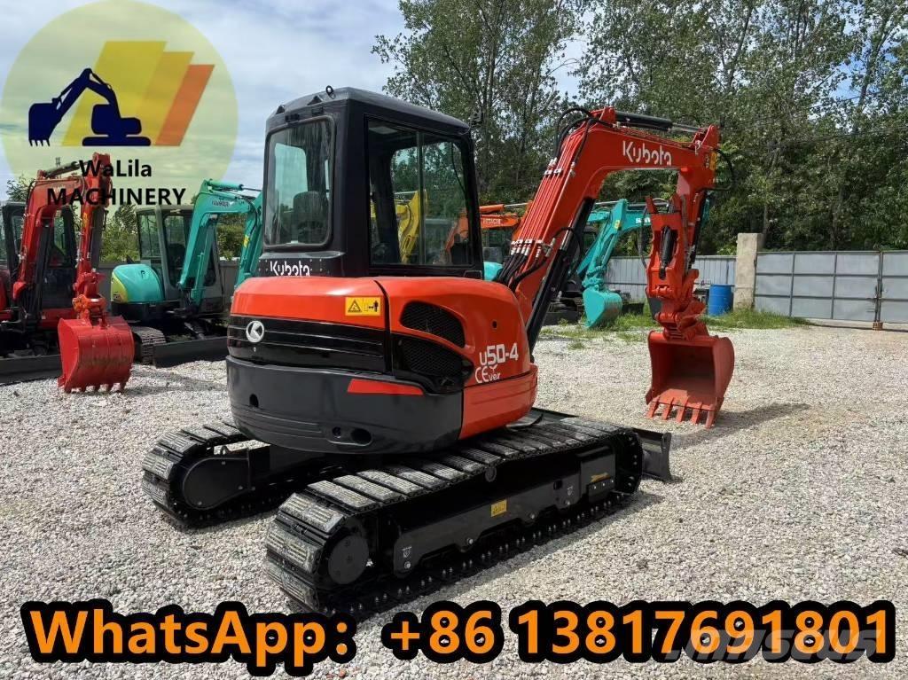 Kubota U 50-4 Mini bagri <7t