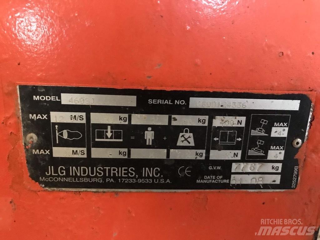 JLG 460 SJ Teleskopske dvižne ploščadi
