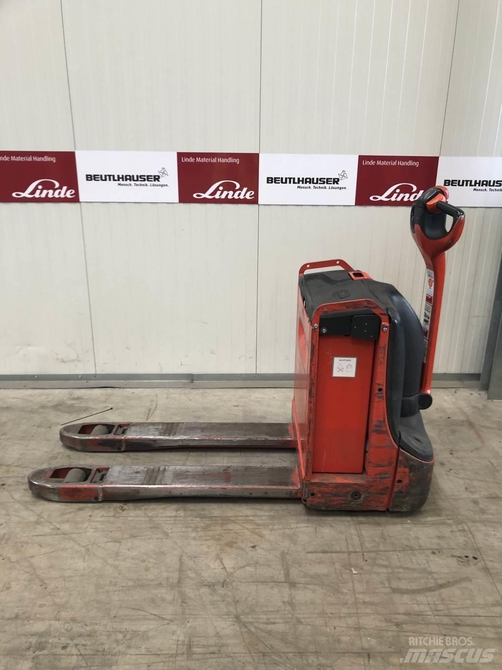 Linde T16 Električni nizko dvižni viličar