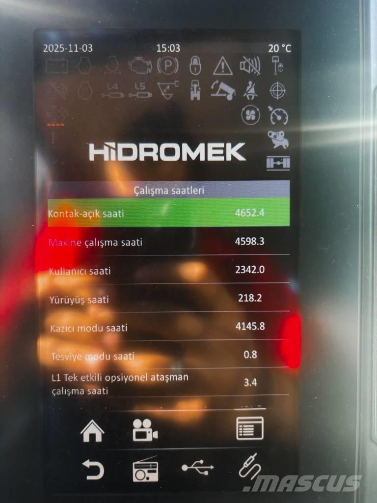 Hidromek HMK 230 NLC Bagri goseničarji