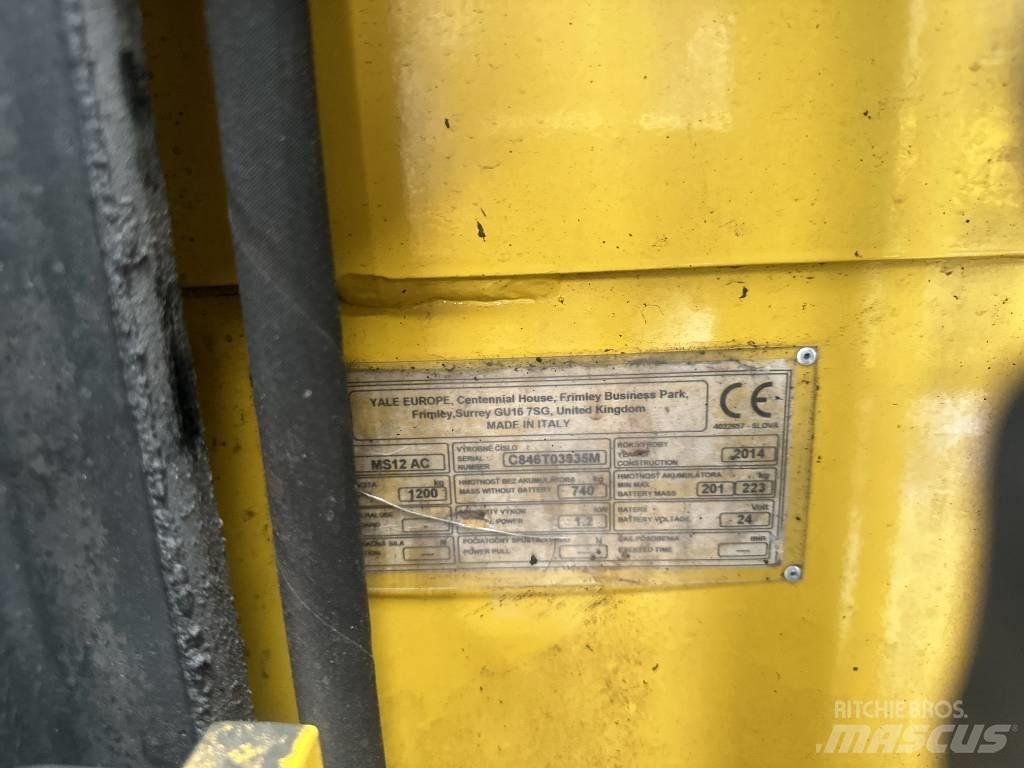 Yale ms12 Ročni električni viličar