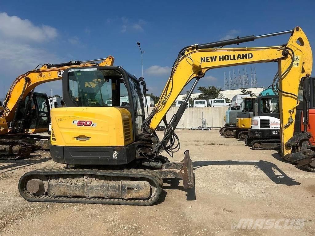 New Holland E60C Mini bagri <7t