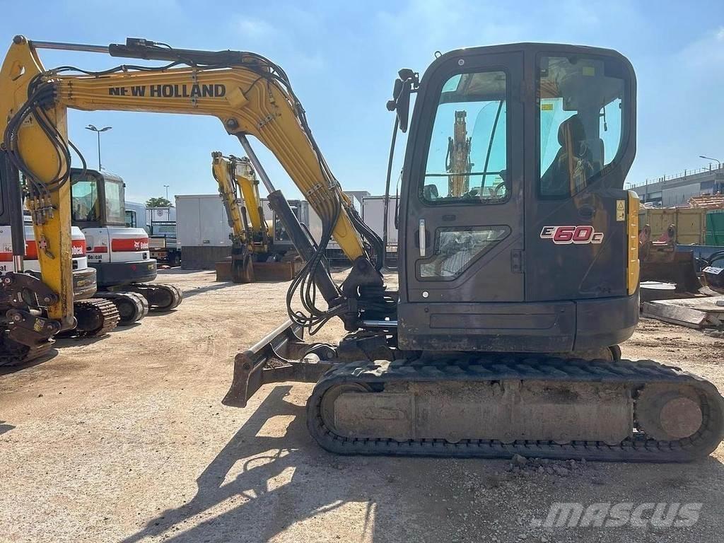 New Holland E60C Mini bagri <7t