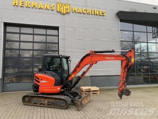 Kubota U 55-4 Mini bagri <7t