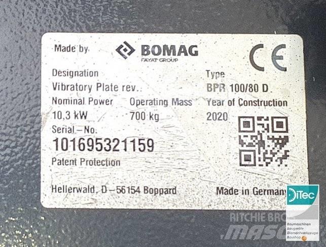 Bomag BPR 100/80 D Vibro plošče