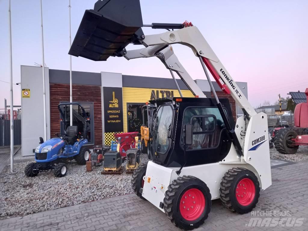 Lonking CDM308 Skid steer mini nakladalci