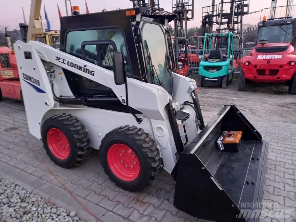 Lonking CDM308 Skid steer mini nakladalci