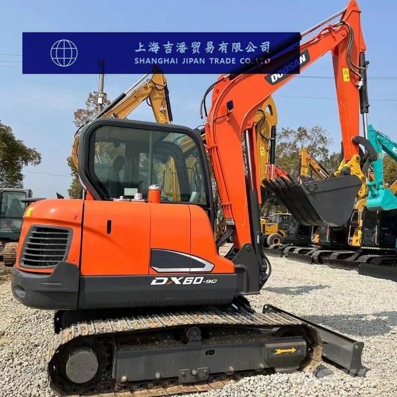 Doosan DX 60-9C Mini bagri <7t