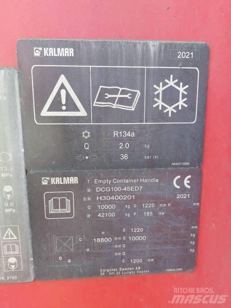 Kalmar DCG100-45ED7 Kontejnerski viličarji