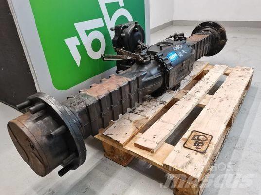 Komatsu WA 90 bridge Osi