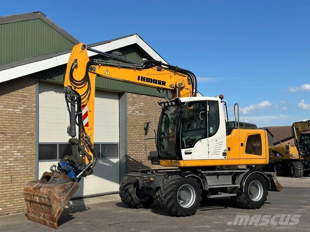 Liebherr A914 Bagri na kolesih