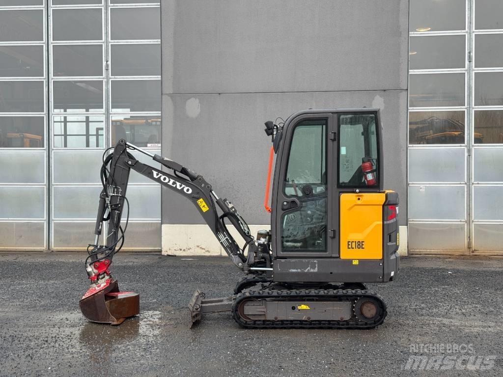 Volvo EC 18 E Mini bagri <7t