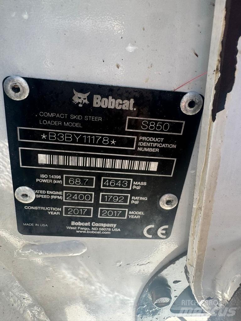Bobcat S 850 Skid steer mini nakladalci