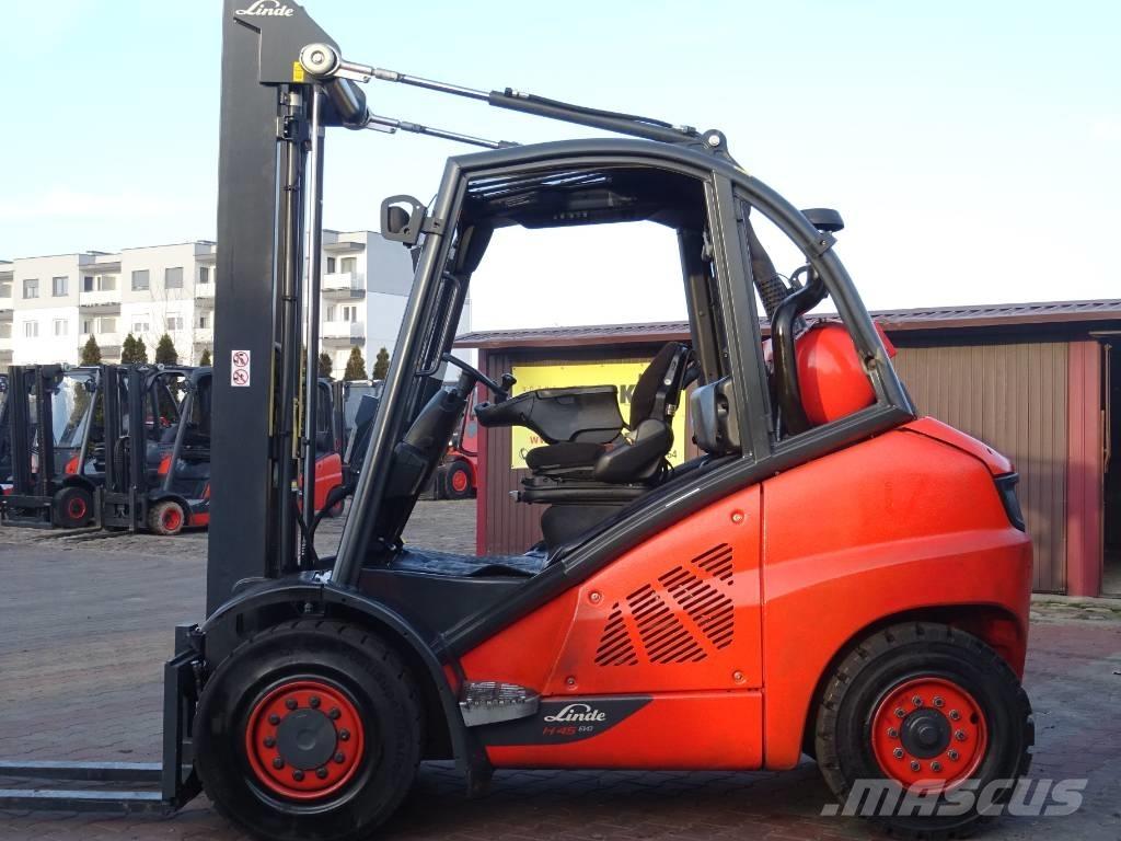 Linde H45T-02 Plinski viličarji