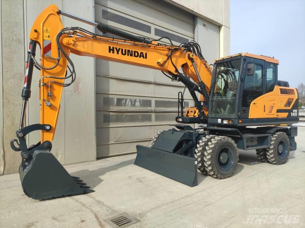 Hyundai HW140 Bagri na kolesih