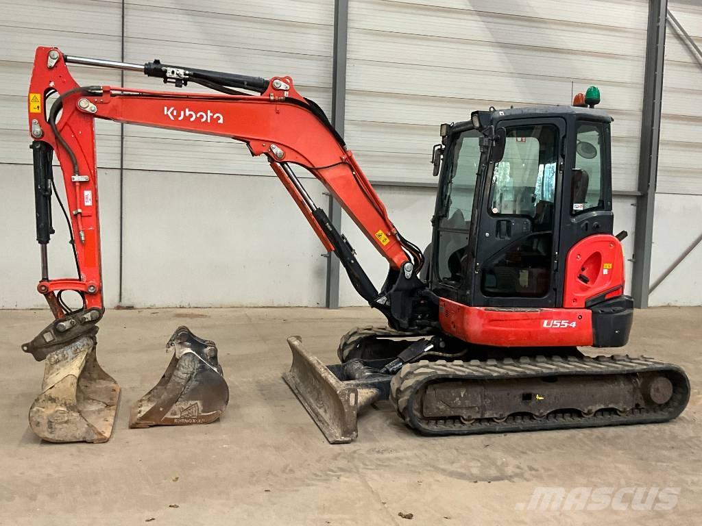 Kubota U 55-4 Mini bagri <7t