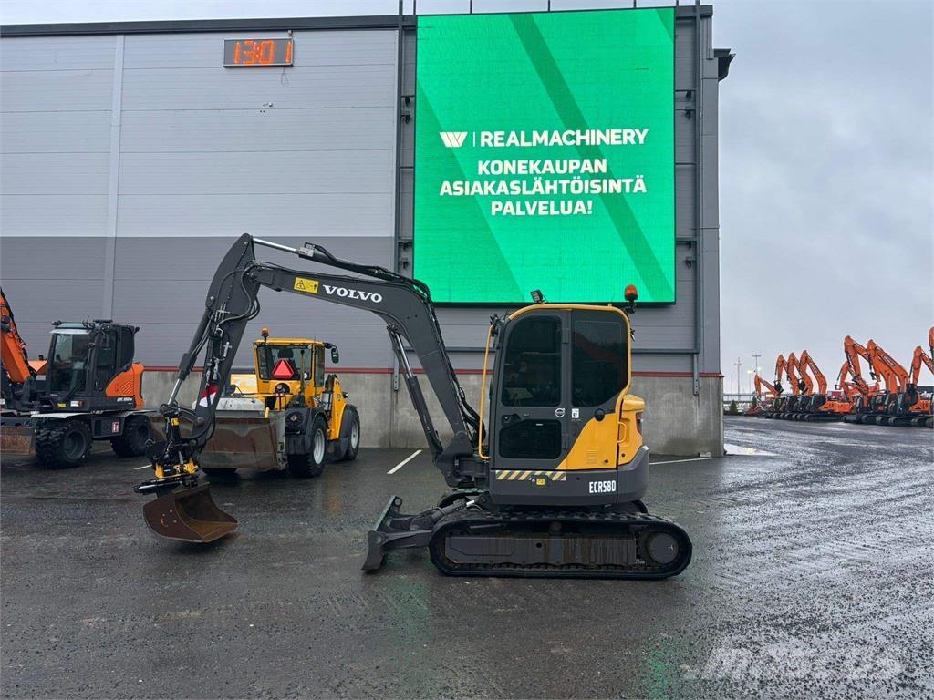 Volvo ecr58d Mini bagri <7t