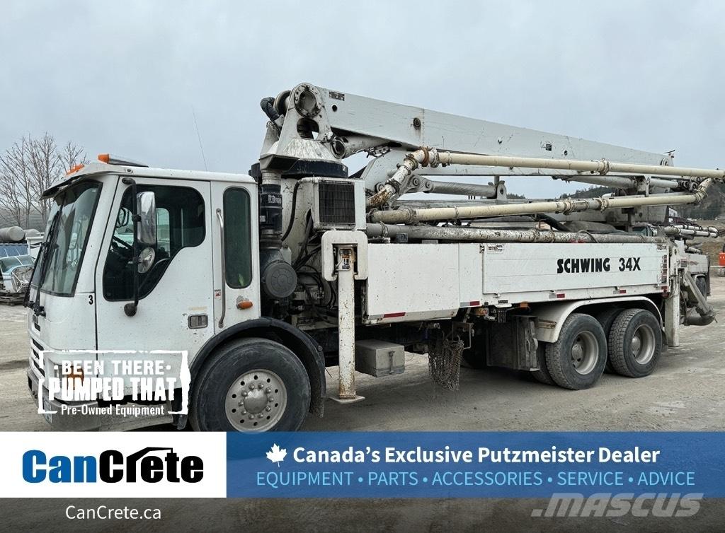 Schwing 34x (#1019) Kamionske črpalke za beton