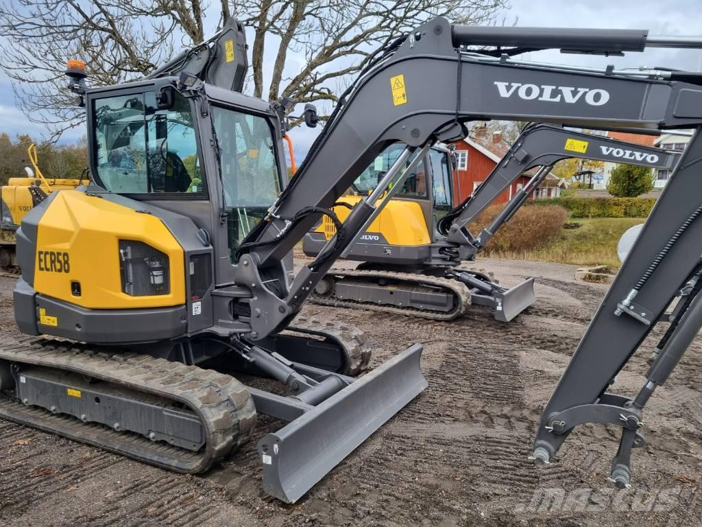 Volvo ECR58 F Mini bagri <7t