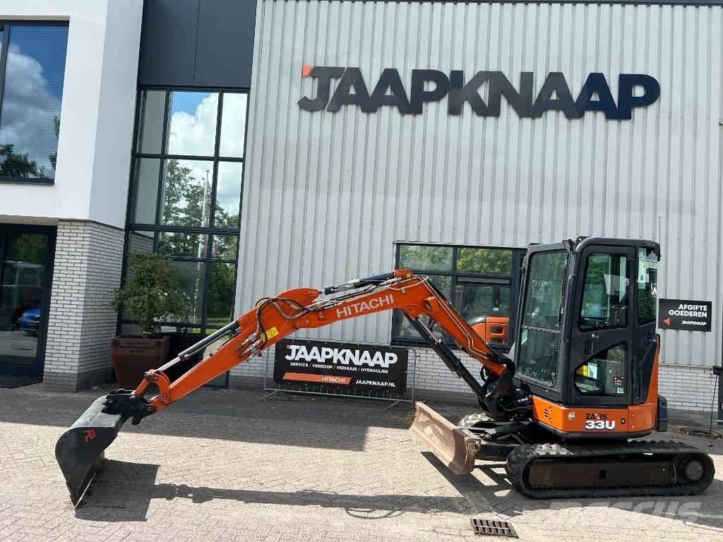 Hitachi ZX33U-6 Mini bagri <7t
