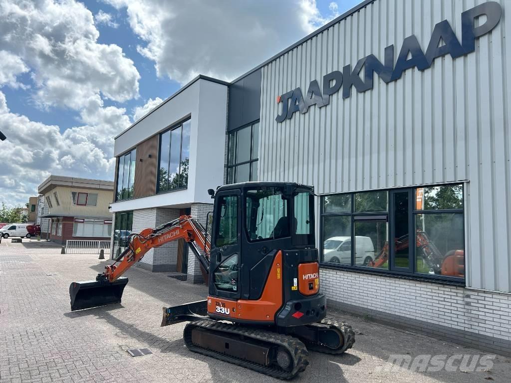 Hitachi ZX33U-6 Mini bagri <7t