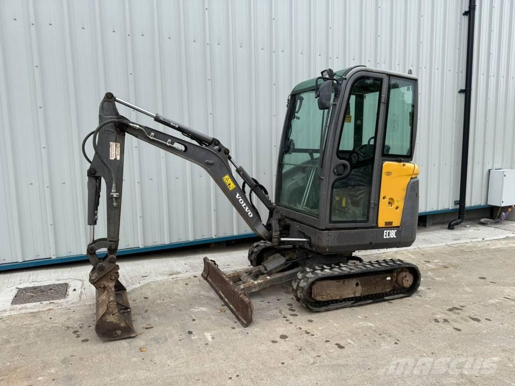 Volvo EC 18 C Mini bagri <7t