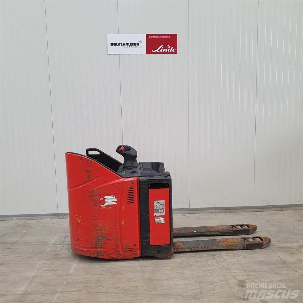 Linde T20SP kurz Električni nizko dvižni viličar