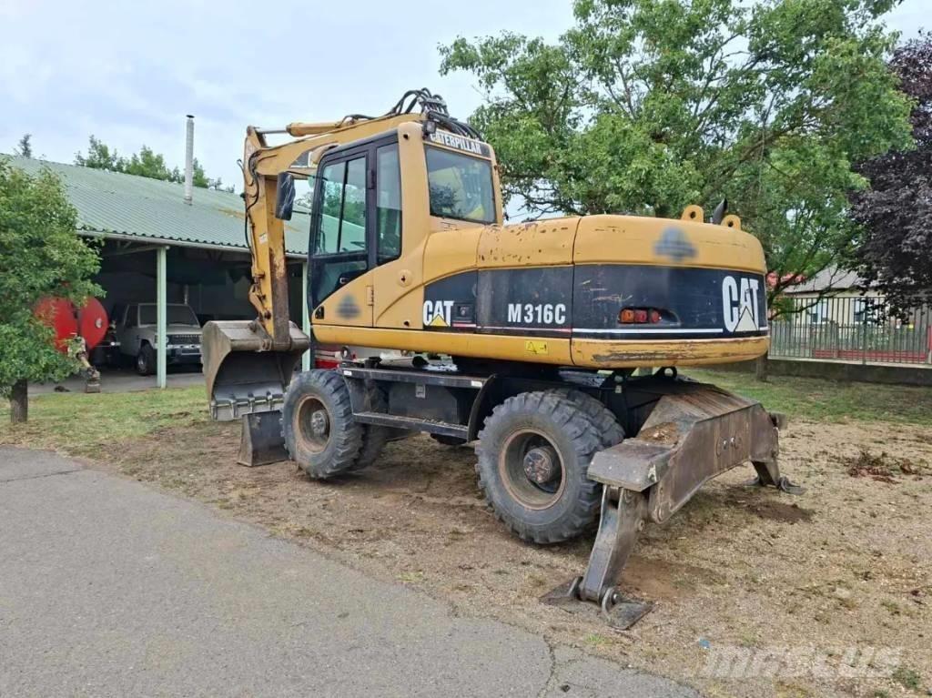 CAT M 316 C Bagri na kolesih