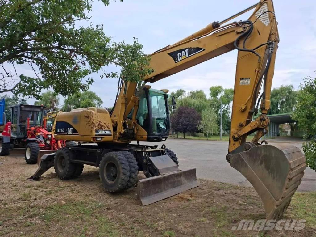 CAT M 316 C Bagri na kolesih