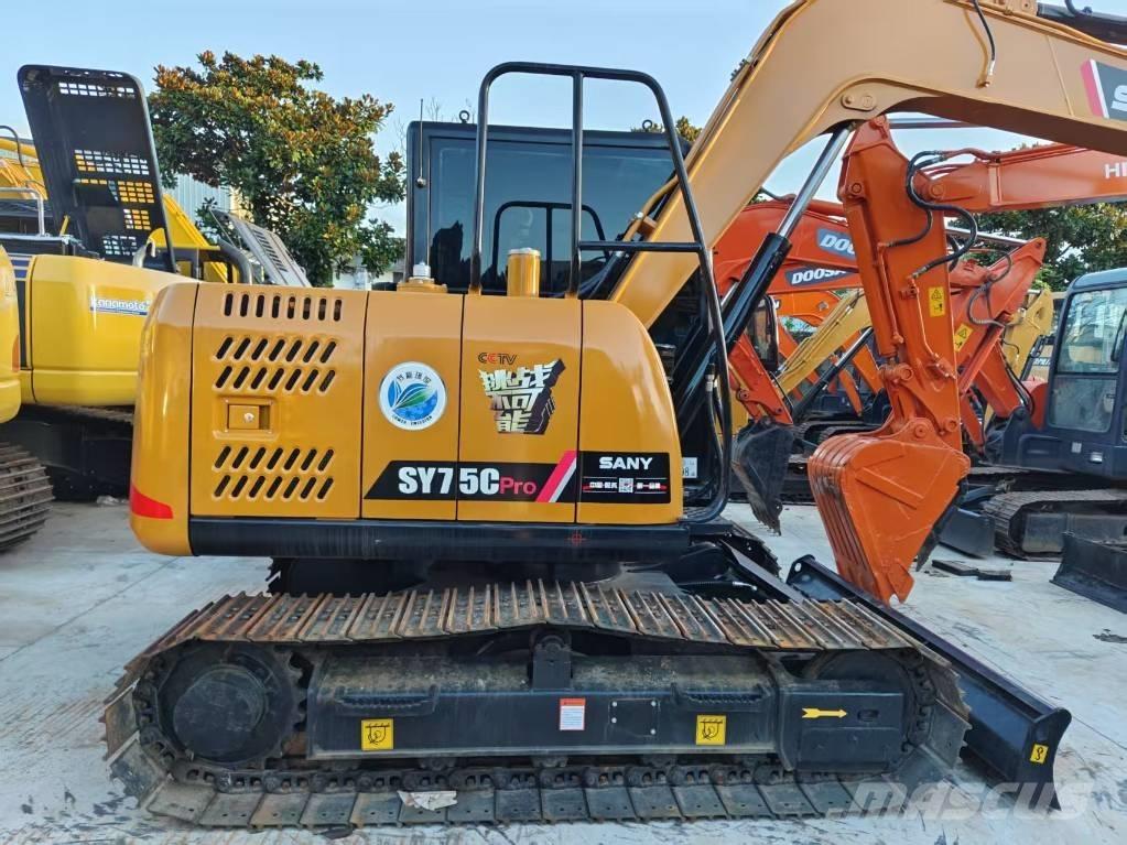 Sany SY 75 C Bagri goseničarji