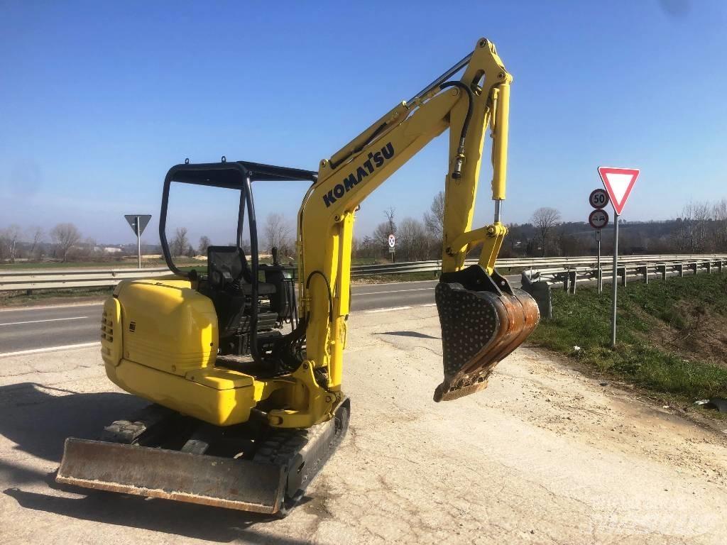 Komatsu PC20R-8 Mini bagri <7t