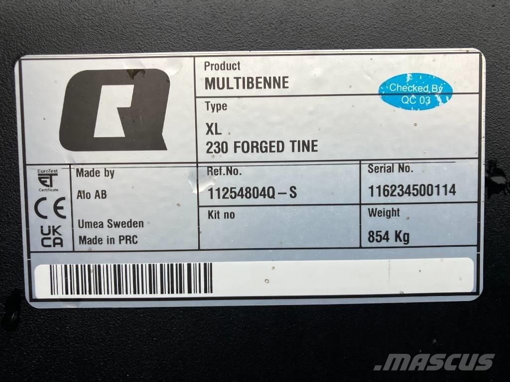 Ålö Multibenne XL Priključki za čelni nakladalec