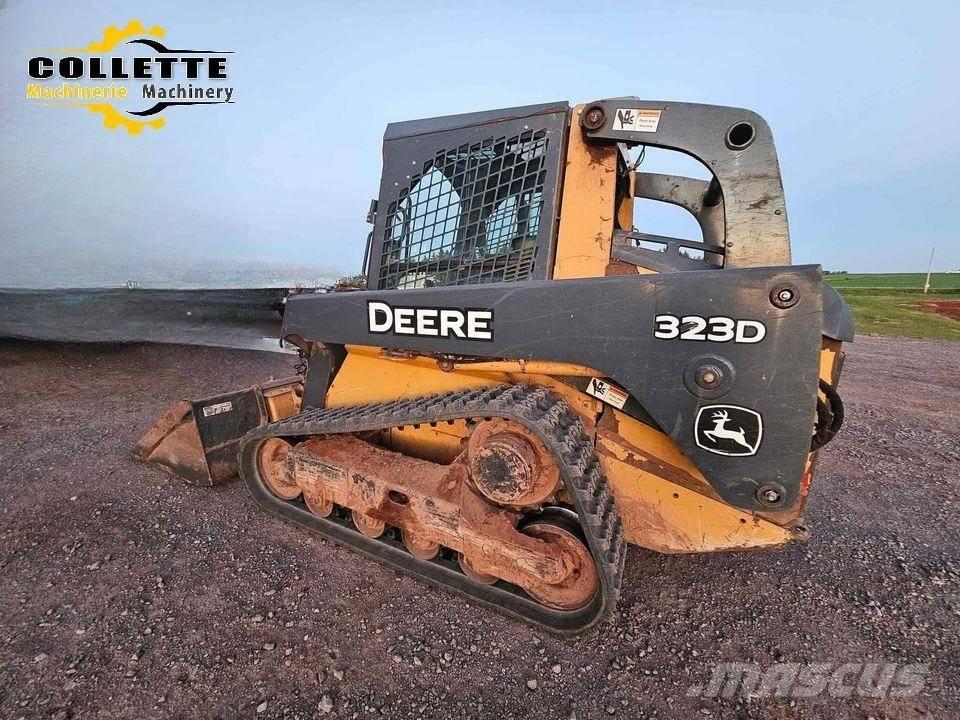 DEERE 323D Skid steer mini nakladalci