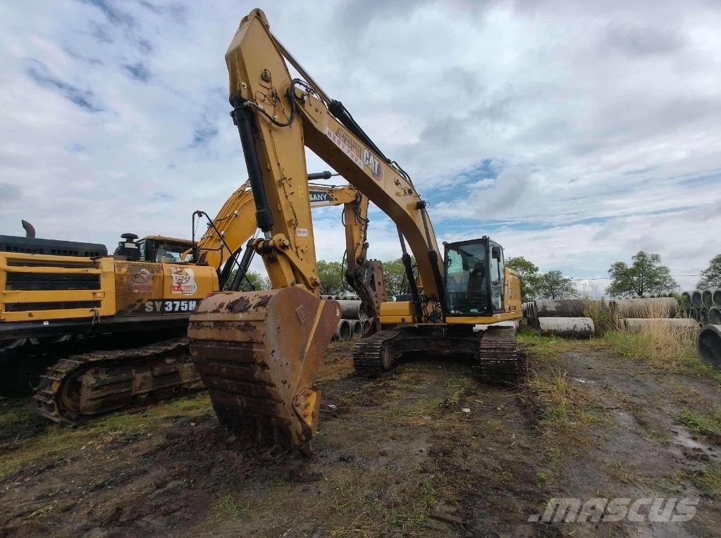 CAT 374 Bagri goseničarji