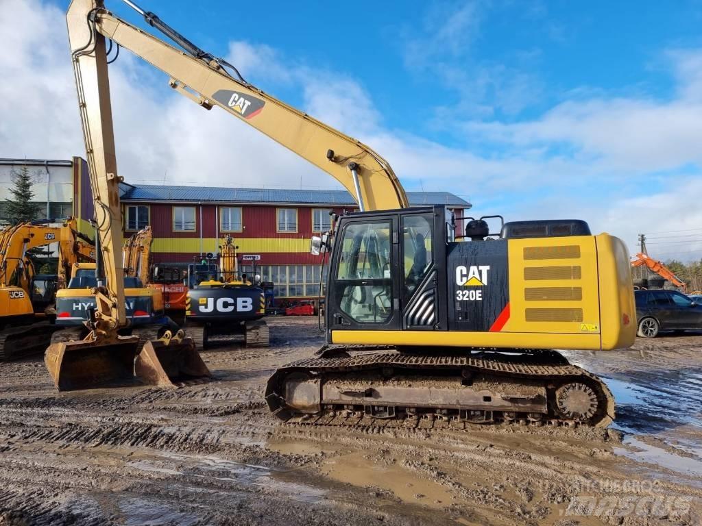 CAT 320 EL Long Boom Bagri goseničarji