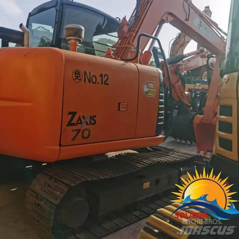 Hitachi ZX 70 Mini bagri <7t