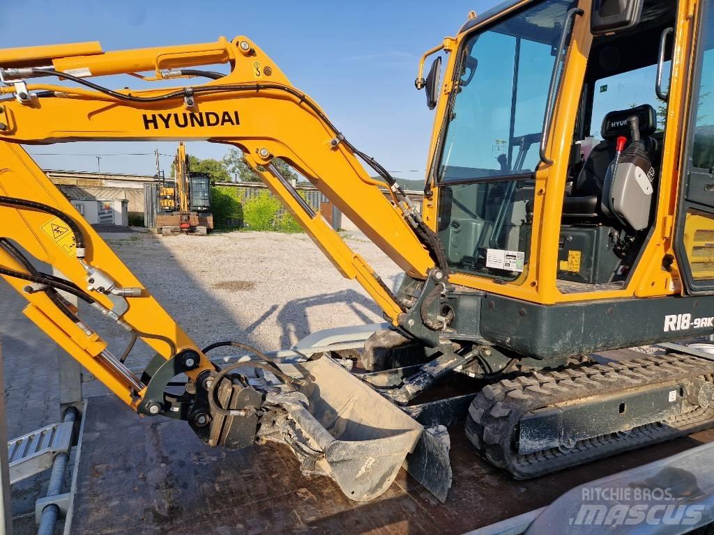 Hyundai R18-9AK Mini bagri <7t